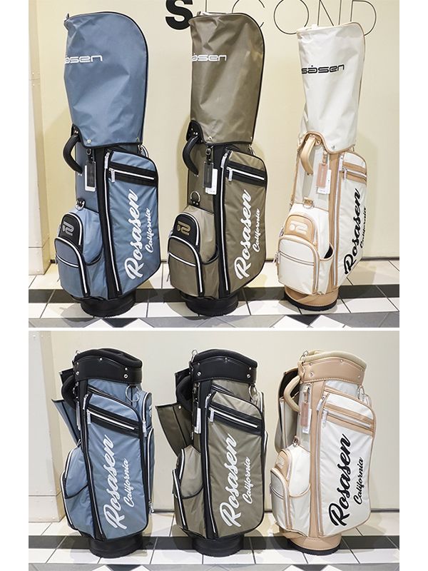 Rosasen／キャンバスコーティングキャディBAG