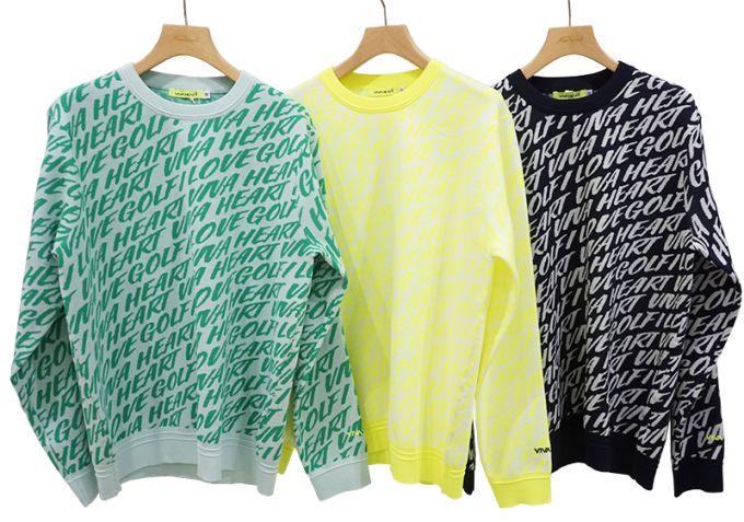 VIVA HEART (ビバハート)／タイポグラフィーニット